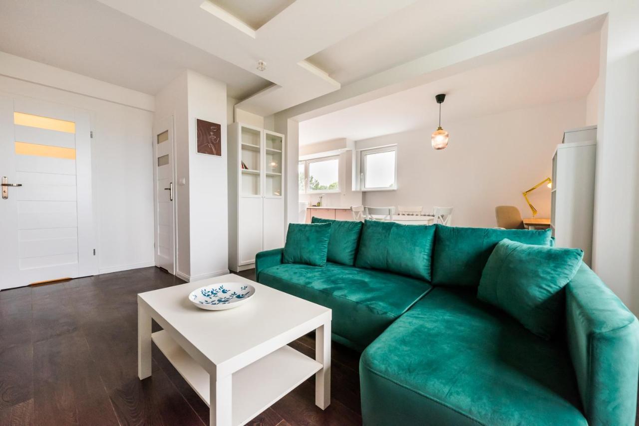 Saska Kepa Green Apartment Warszawa Eksteriør billede