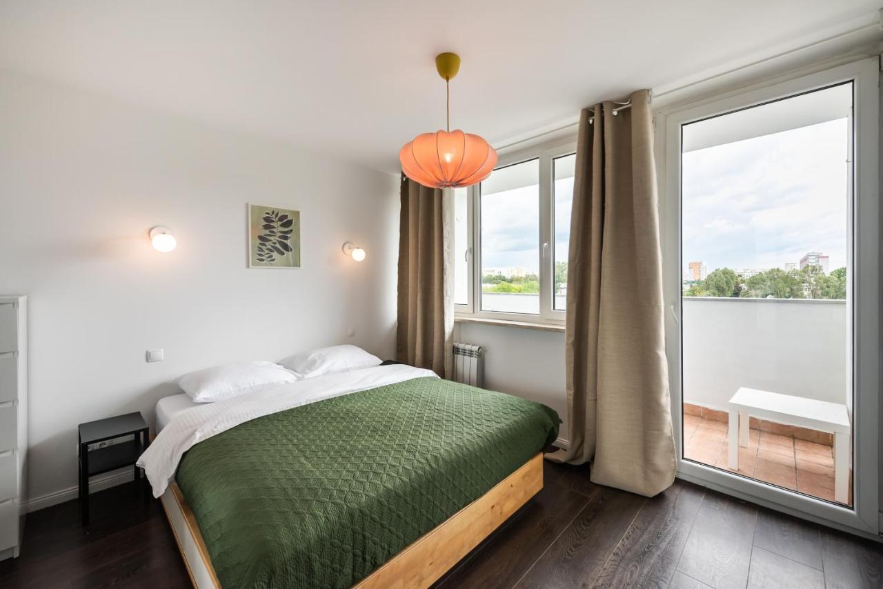 Saska Kepa Green Apartment Warszawa Eksteriør billede